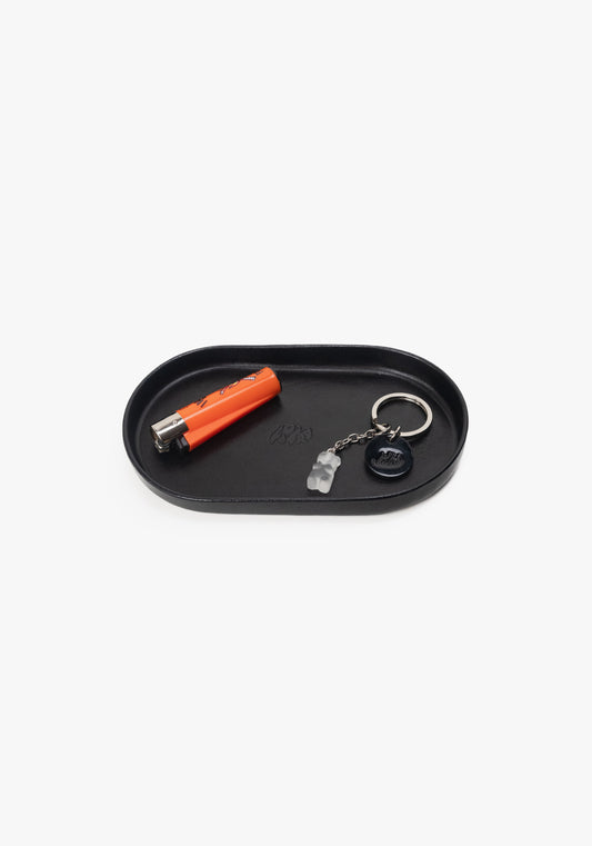 LEATHER VALET TRAY