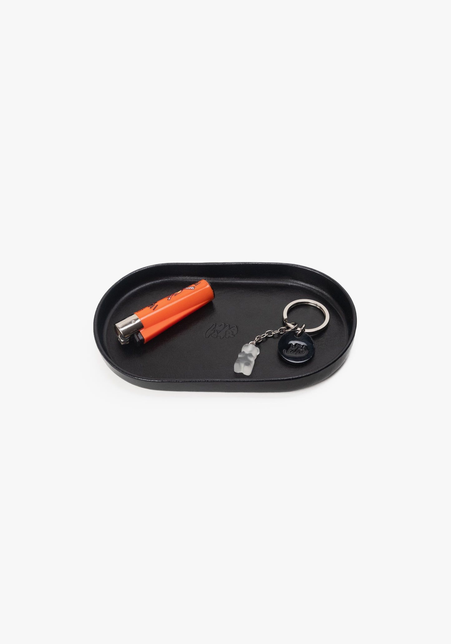 LEATHER VALET TRAY