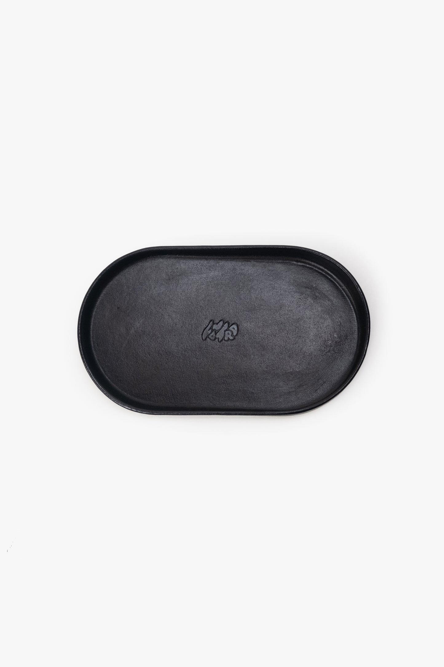 LEATHER VALET TRAY